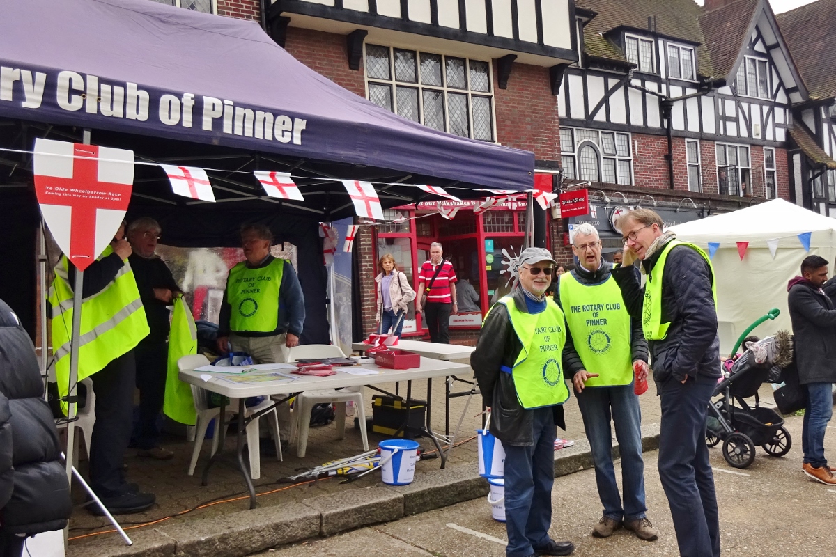 2019 St Day Celebrations Pinner Rotary